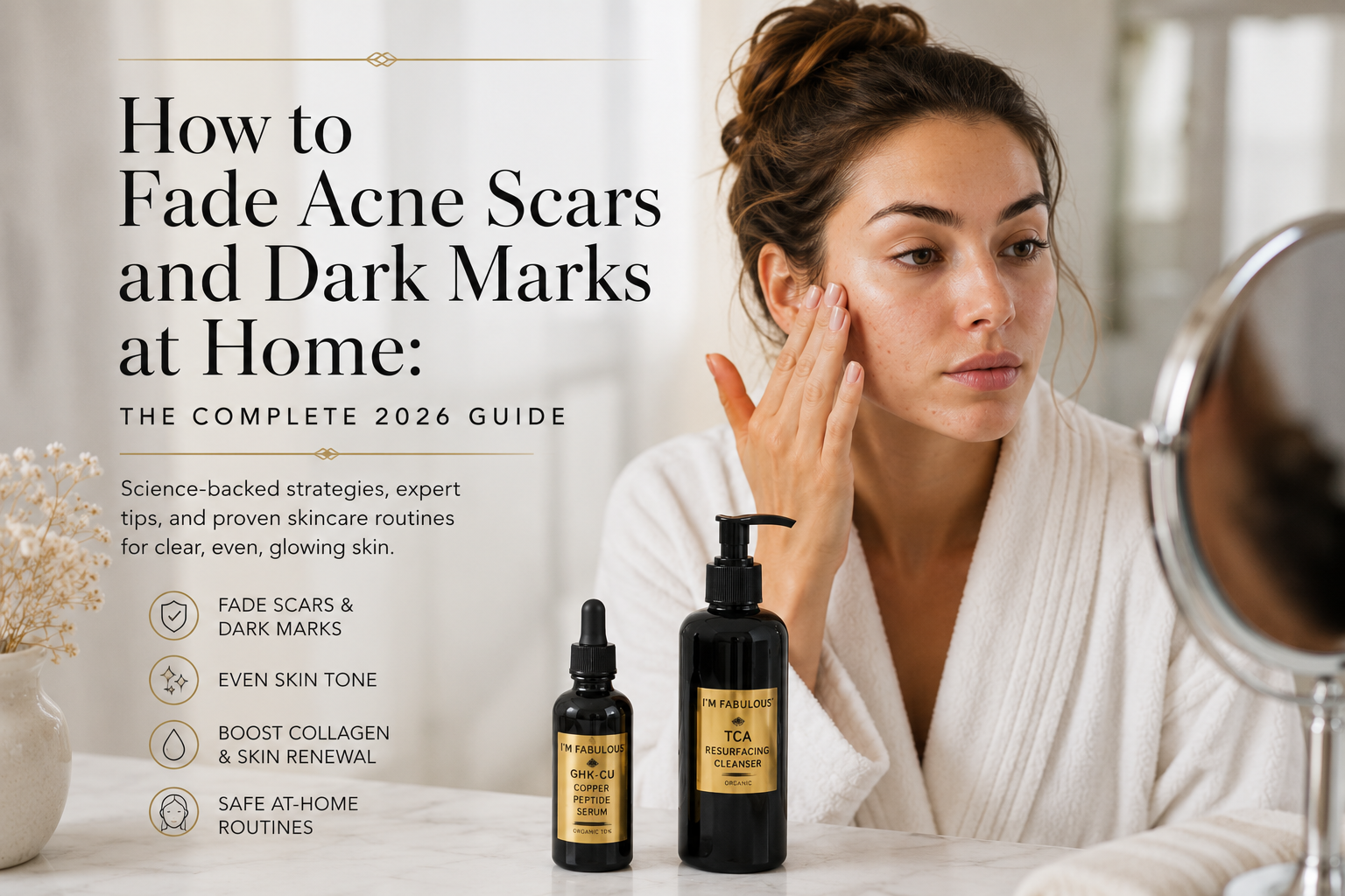 does ghk cu help acne scars How to Fade & Dark Marks at Home 2 months difference using tretonin