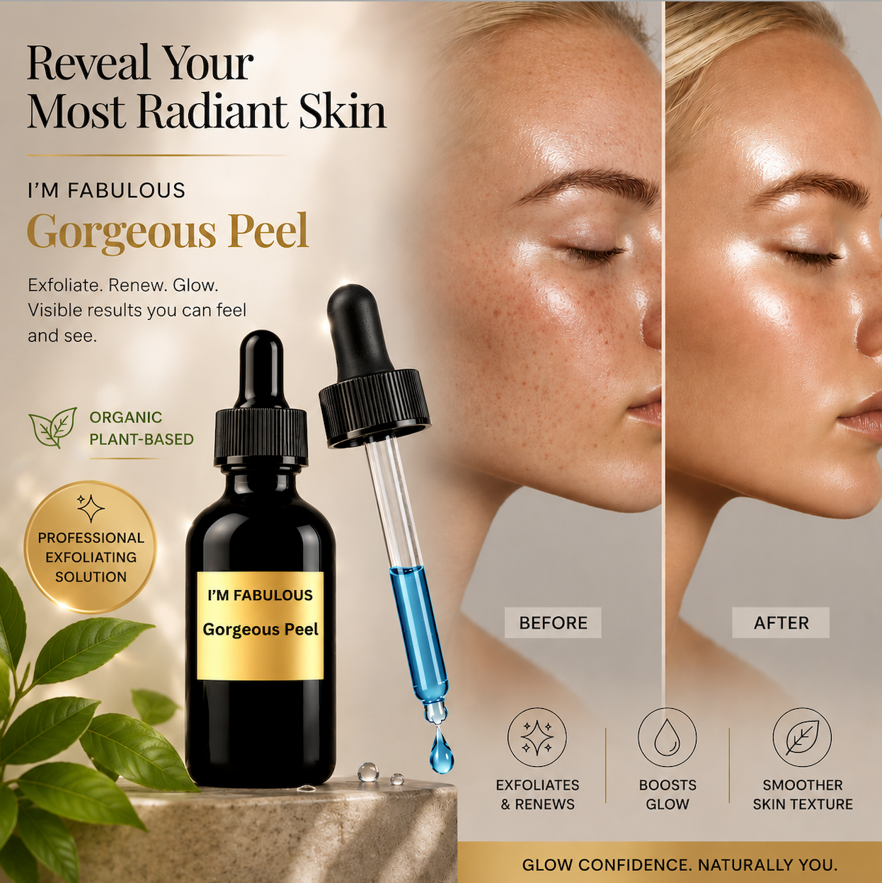 Gorgeous Peel | Professional-Grade Skin Resurfacing for Smooth, Glowing, Youthful Skin