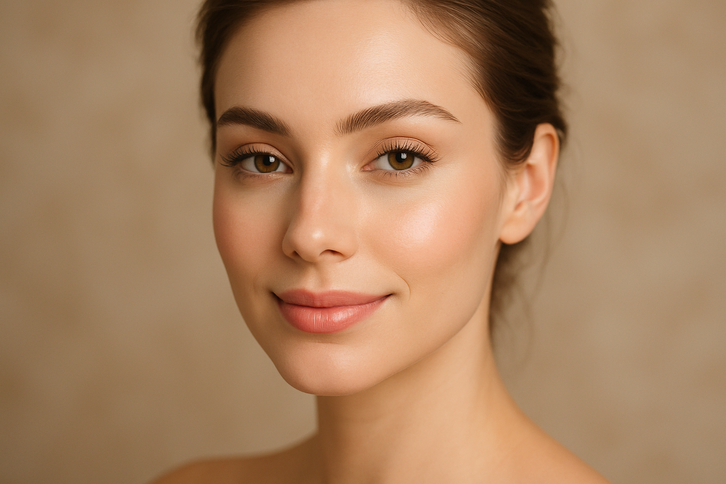 beautiful women's face