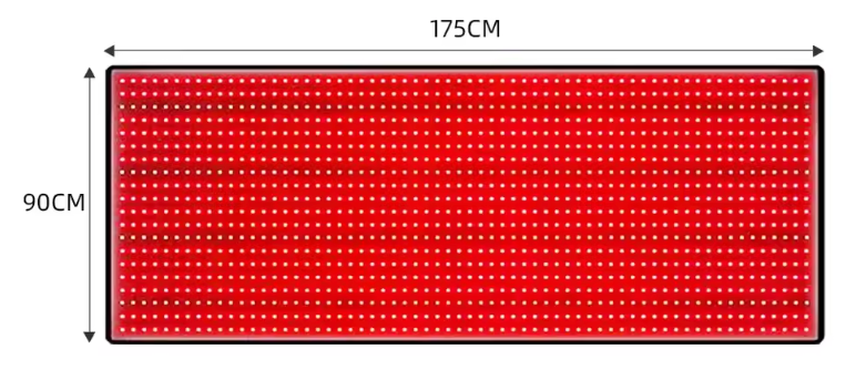 Red Light Therapy Pad 660nm, 850nm