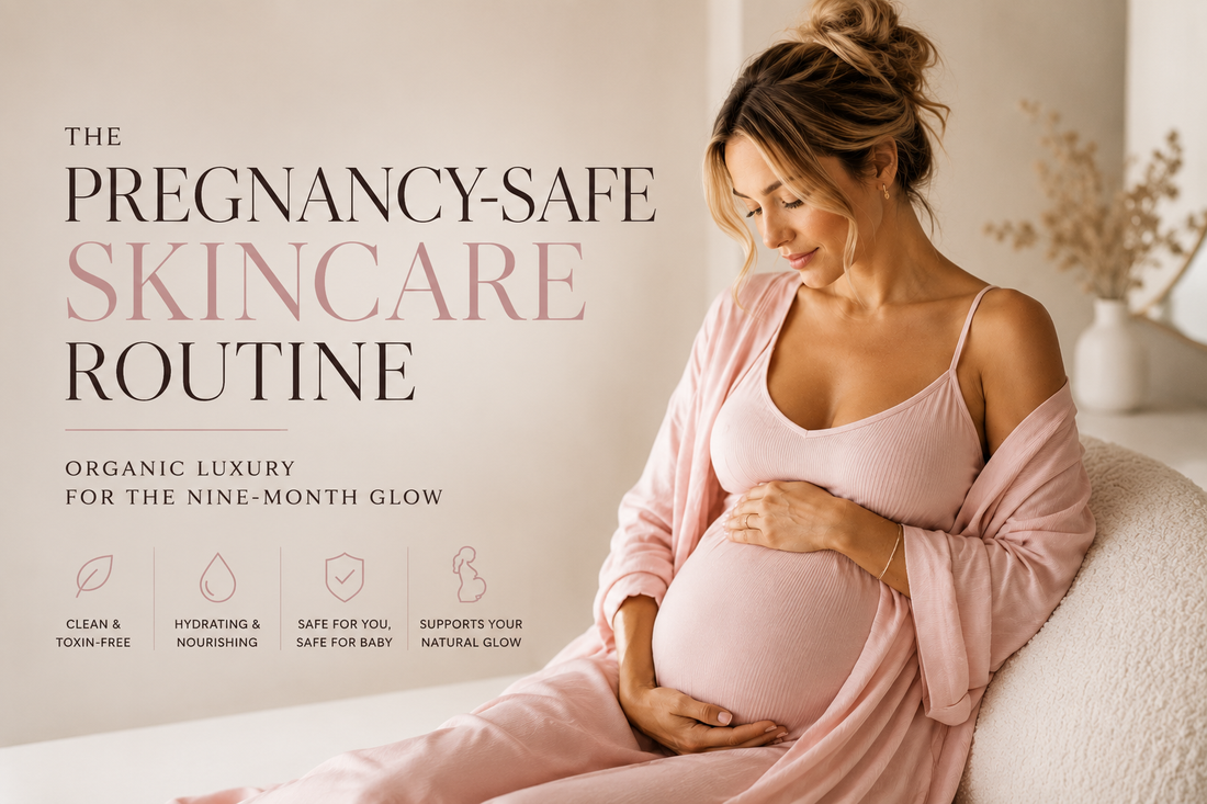 Pregnancy-safe skincare routine for glowing skin
