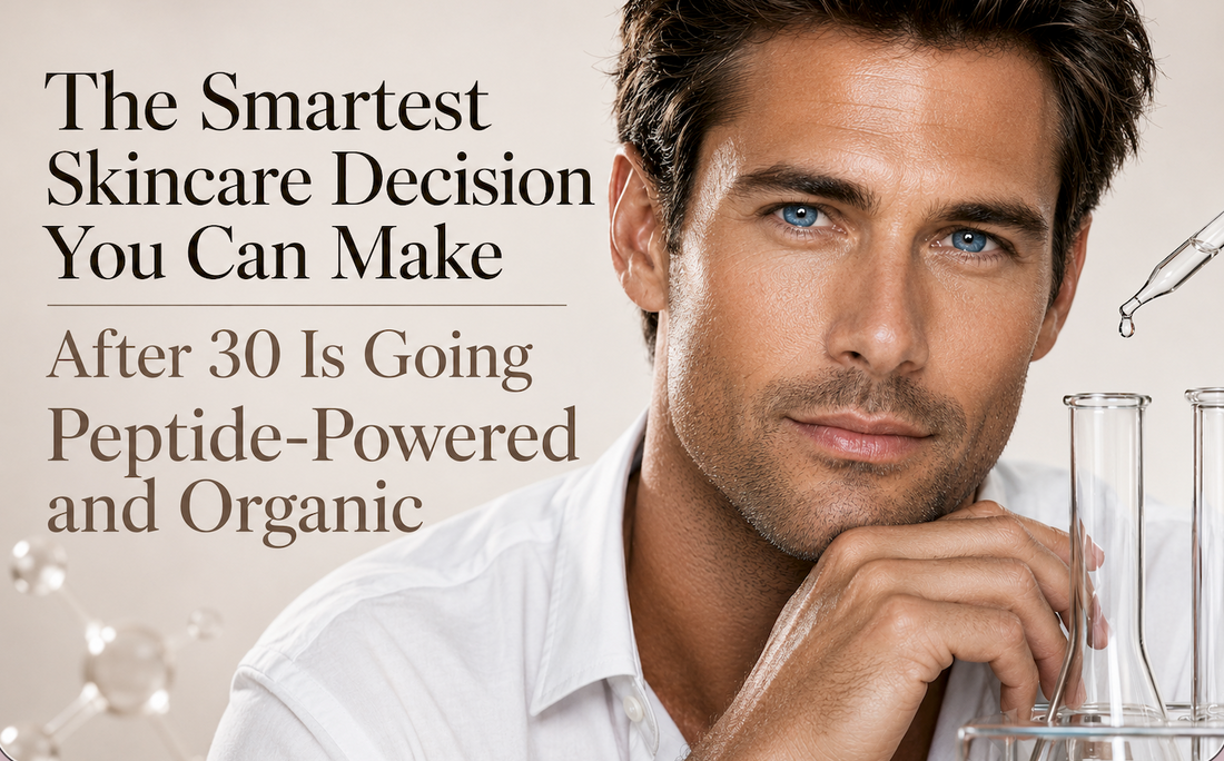 The Smartest Skincare Decision You Can Make After 30 Is Going Peptide-Powered and Organic
