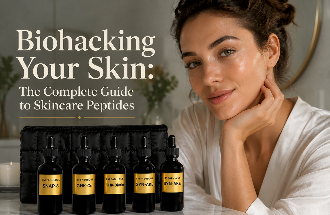 Biohacking Your Skin: The Complete Guide to Skincare Peptides