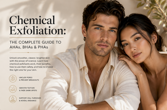 Chemical Exfoliation: The Complete Guide to AHAs, BHAs & PHAs