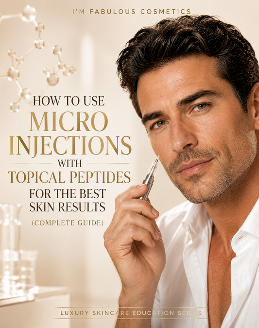 How to Use Micro Injections With Topical Peptides for the Best Skin Results (Complete Guide)