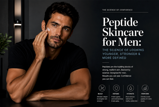 Peptide Skincare for Men: The Science of Looking Younger, Stronger & More Defined