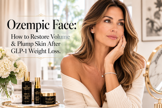 Ozempic Face: How to Restore Volume & Plump Skin After GLP-1 Weight Loss.