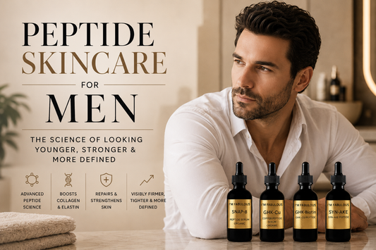 Peptide Skincare for Men: The Science of Looking Younger, Stronger & More Defined