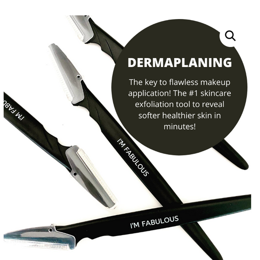 Dermaplaning Tool | Precision Facial Exfoliator for Smooth, Radiant Skin & Peach Fuzz Removal