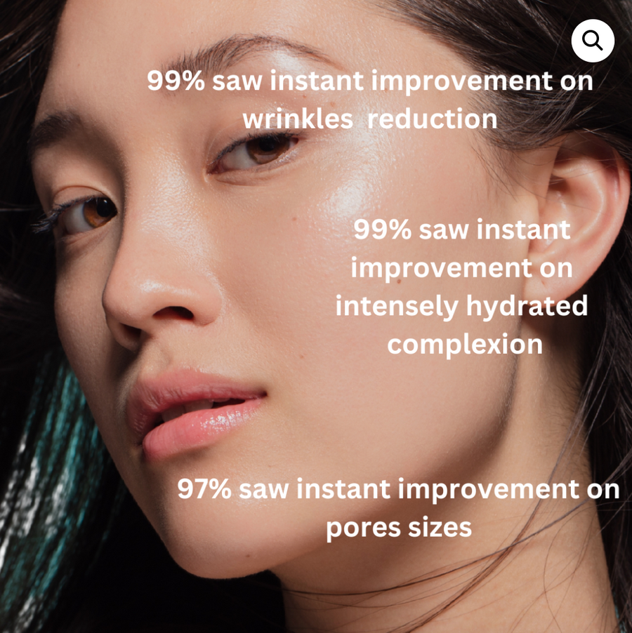 Glass skin essentials with clean organic ingredients for a radiant skincare routine