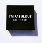 CARTE CADEAU JE SUIS FABULEUSE