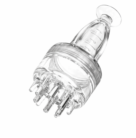 Scalp Massager Hair Serum Applicator — Oil Dispenser Comb Bottle for Hair Growth & Root Massage