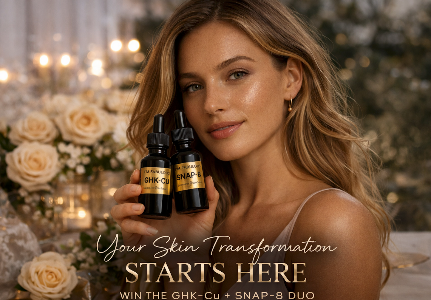 GHK-Cu + SNAP-8 Peptide Duo