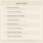 The Complete Esthetician's Guide to Topical Peptides & Microneedling — Professional Digital Download