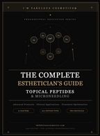 The Complete Esthetician's Guide to Topical Peptides & Microneedling — Professional Digital Download