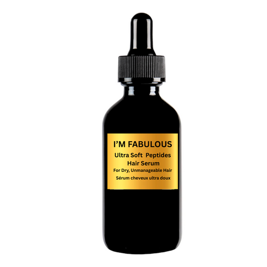Ultra Soft  Peptides Hair Serum For Dry, Unmanageable Hair